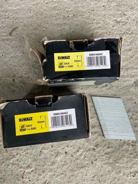 Photo of free Galvanised new nailgun nails DeWalt (St Just TR19) #1