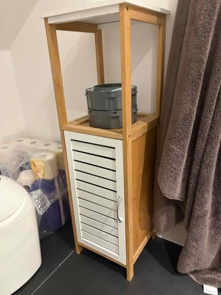 Photo of free Bamboo style bathroom cabinet (Berkhamsted HP4) #1