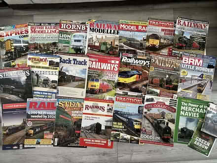 Photo of free Large Collection of Railway Magazines, Books & DVDs (Glasgow (Twechar G65) #1