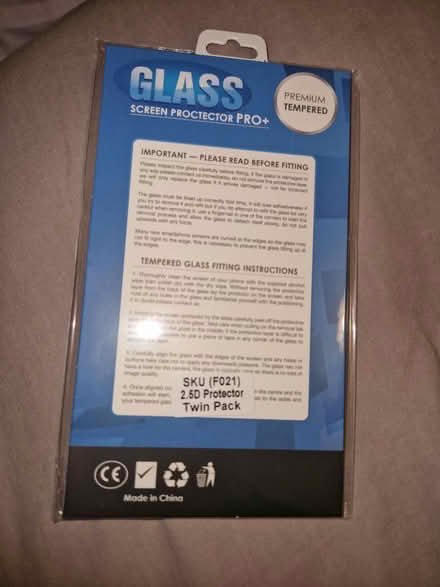 Photo of free Samsung S21 screen protector (Dallington, Northampton) #2
