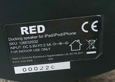Photo of free Docking Speaker for iphone/ipod (Lower Stondon SG16) #3