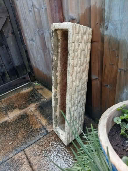 Photo of free Concrete Plant Trough (Stockport SK1) #3
