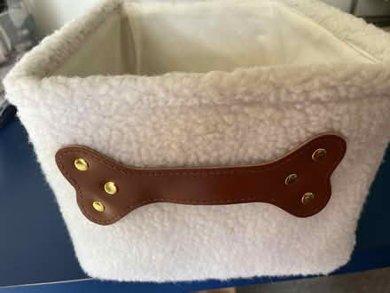 Photo of free small storage basket for pet stuff (Derwood, MD) #1