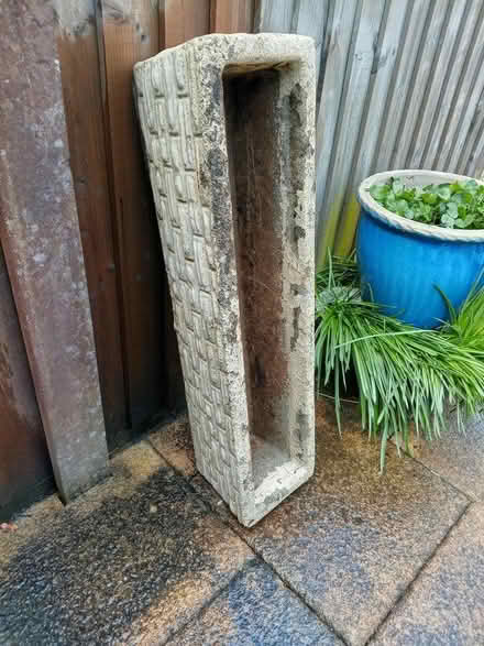 Photo of free Concrete Plant Trough (Stockport SK1) #1