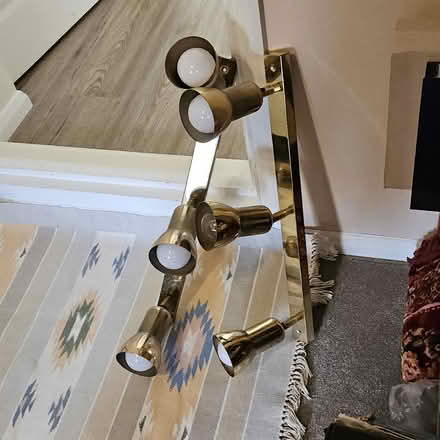 Photo of free Ceiling light fitting +LED bulbs (IP5) #1