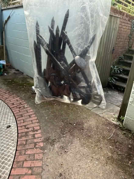 Photo of free Robot mower perimeter wire and pegs (Stanton St John OX33) #2