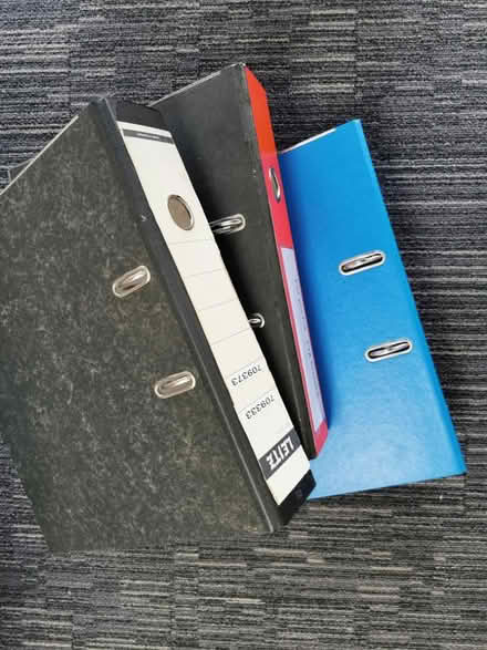 Photo of free A4 ring binder folders (M35 Failsworth, Manchester) #2