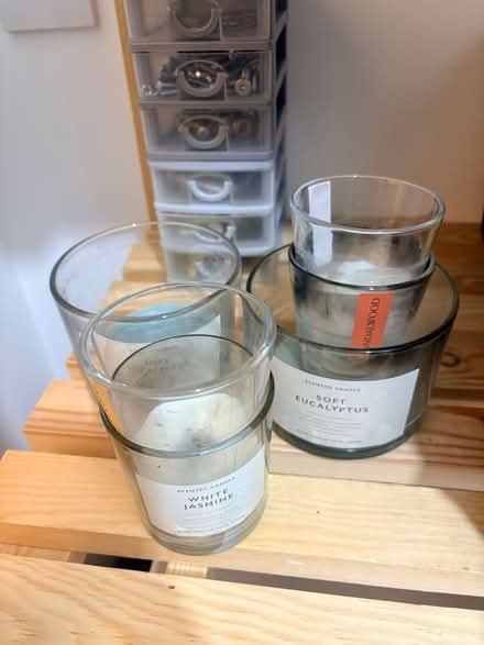 Photo of free Candle glass pots (BN1) #1