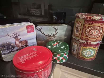 Photo of free Biscuit/cookie empty tins (Harlesden NW10) #1