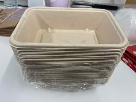 Photo of free 31 Biopak compostable food bowls (CT11) #1