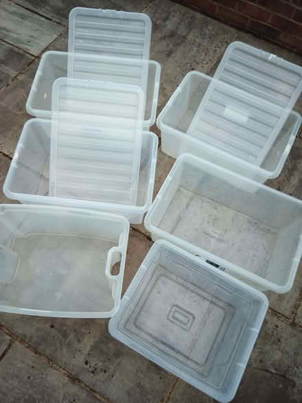 Photo of free Large plastic storage boxes (Enfield EN2) #1