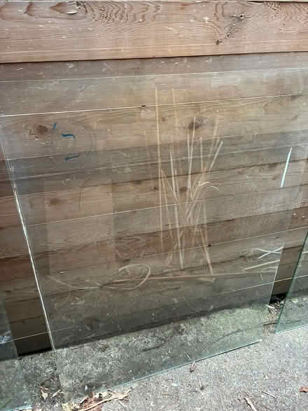 Photo of free 3 panes of glass (Hackney E9) #2