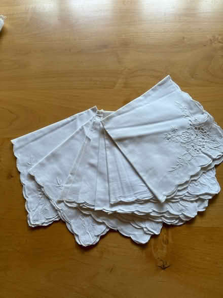 Photo of free Lovely cut-work napkins (Mill Valley) #1