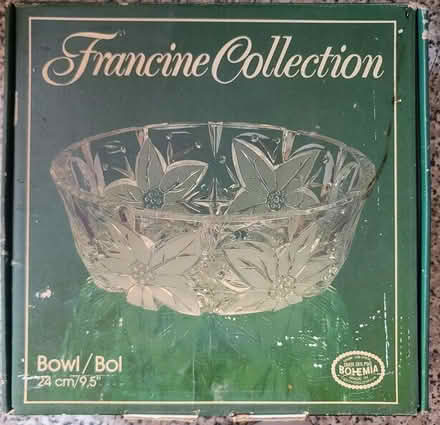 Photo of free Lead crystal bowl (Broadview/Gerrard) #2