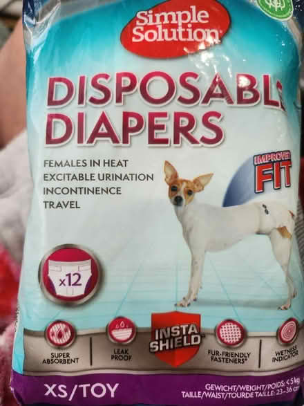 Photo of free XS doggie diapers (Reading RG30) #1