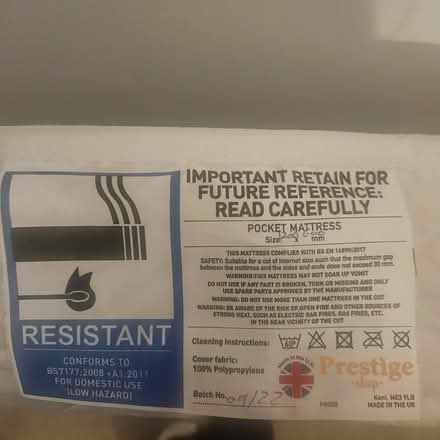 Photo of free Cot mattress (Orpington) #1