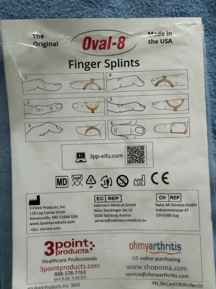 Photo of free Finger Splints (Washington Heights) #2