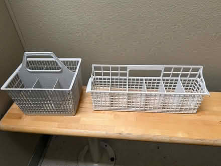 Photo of free 2 utensil holders-storage baskets (1075 Valencia Avenue) #1