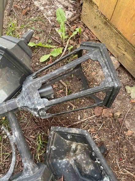 Photo of free 2 outdoor wall lanterns (ME13) #2