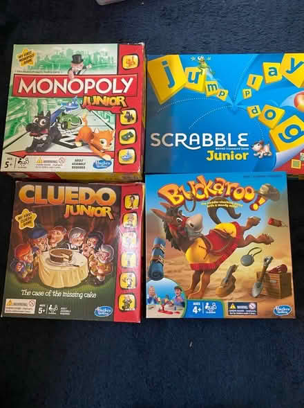 Photo of free x 4 Children’s Board Games (Bagshot GU19) #1
