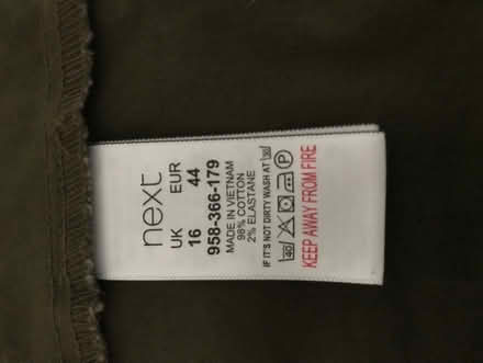 Photo of free Ladies green trench style jacket (Bedford (putnoe)) #3