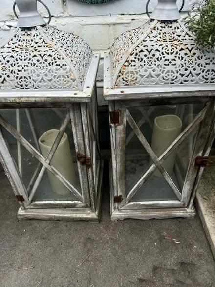 Photo of free Garden lanterns (Battersea SW11) #1