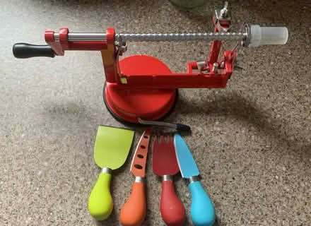 Photo of free Apple corer and cheese knives (TQ4) #1