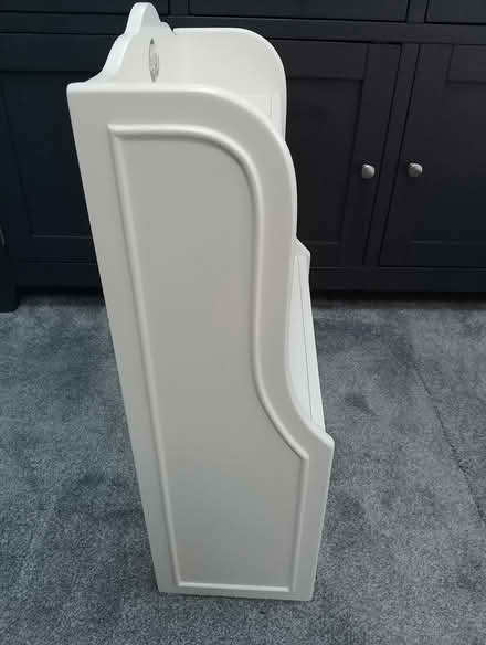 Photo of free Small white bookcase/shelf (Southwater) #3