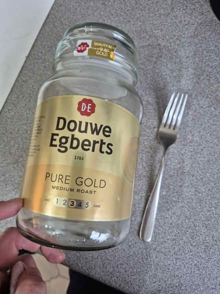 Photo of free Empty coffee jar (Horsham) #1