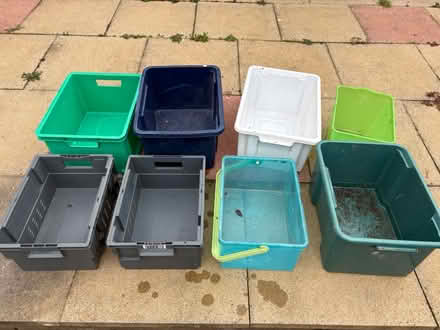 Photo of free Plastic Storage Recycling Boxes (Dudley DY3) #1