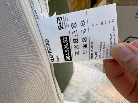 Photo of free IKEA queen bed frame and mattress (Neutral Bay) #2