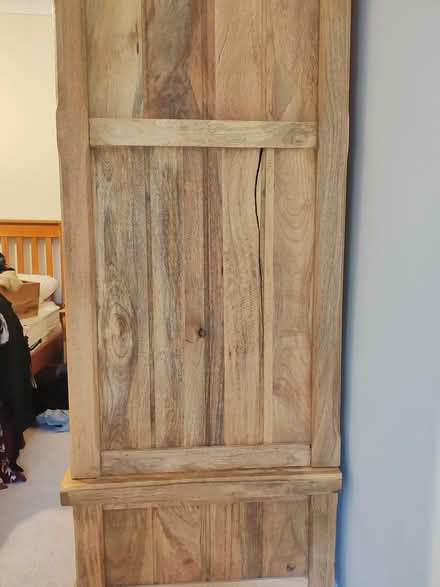 Photo of free Solid wooden wardrobe (Boughton Monchelsea ME17 4) #2