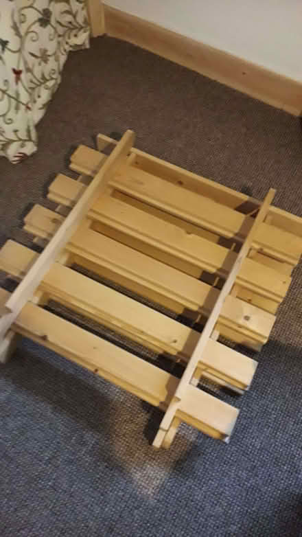 Photo of free Futon bed base (wooden slats) (Marsden HD7) #3