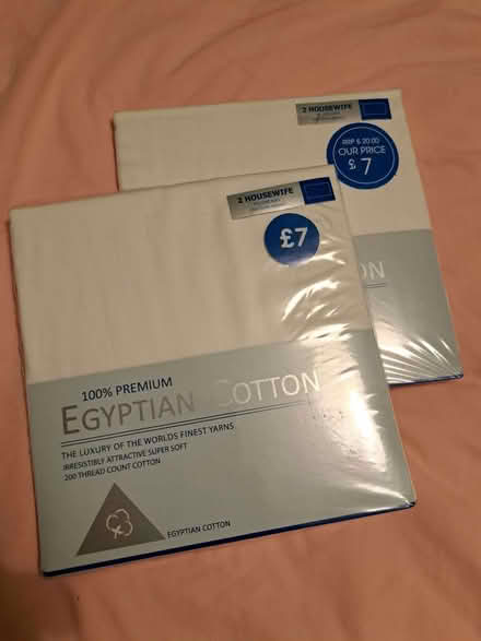 Photo of free Egyptian cotton pillow cases (Battle RG30) #1