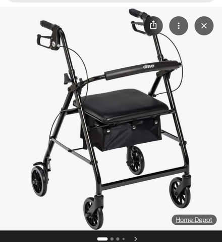 Photo of Rollator walker with seat (Vernon NJ) #1