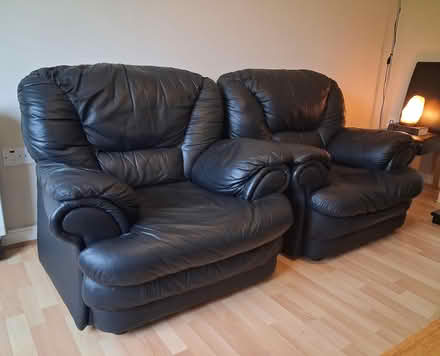 Photo of free Leathers Armchairs (Gort Road, Ennis) #1