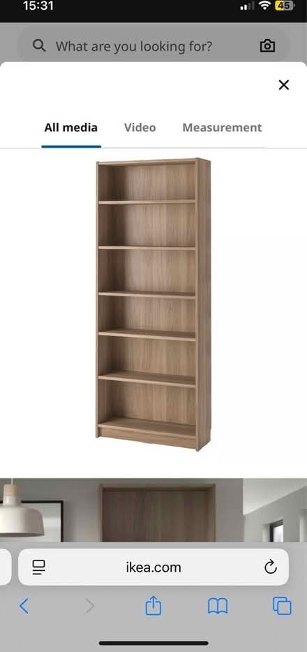 Photo of free IKEA Billy bookcase (Long Stratton NR15) #1