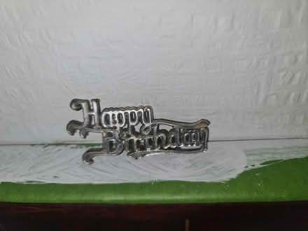 Photo of free Birthday candles, holders, sign (Dalston E8) #2