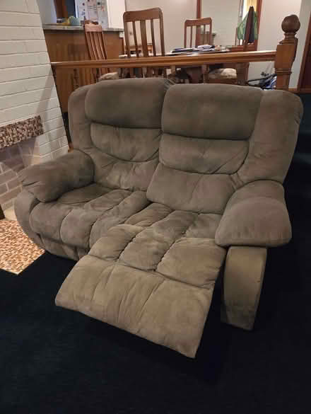 Photo of free Sofa with footrests, two-seater (Chirnside Park) #2