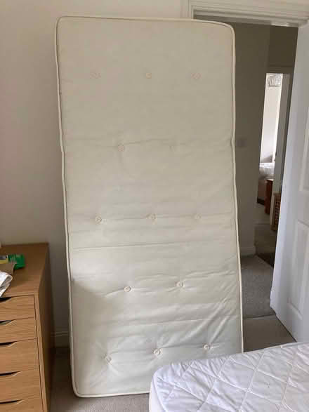 Photo of free John Lewis single mattress (De55 6GW) #1