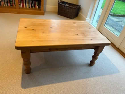 Photo of free Old pine coffee table (Ashford Village, Wicklow) #1