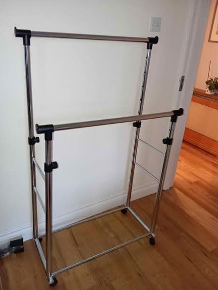 Photo of free Adjustable clothes rack (Stillorgan) #1