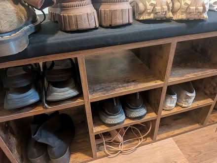 Photo of free Shoe rack with seat (Alpington NR14) #1