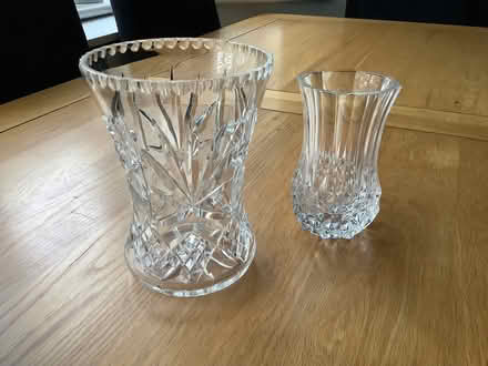 Photo of free Glass vases (Glenleigh Park TN39) #1