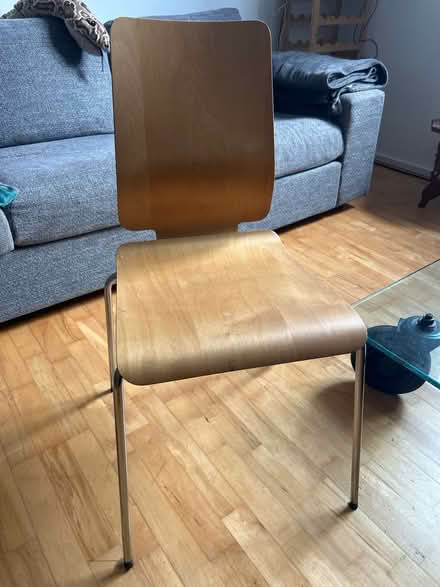 Photo of free 2 Wooden chairs (Plaistow E139LX) #4
