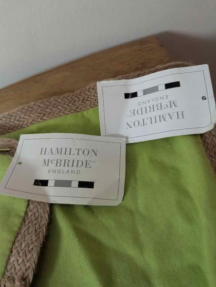 Photo of free 2 bright spring green 45 cm cushion covers (Grangeway area NN10) #4