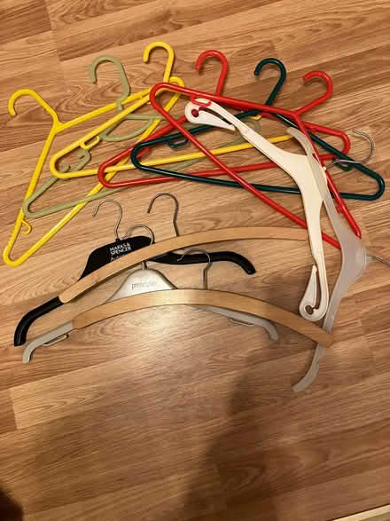 Photo of free 12 Assorted Coathangers (Bilton HG1) #1