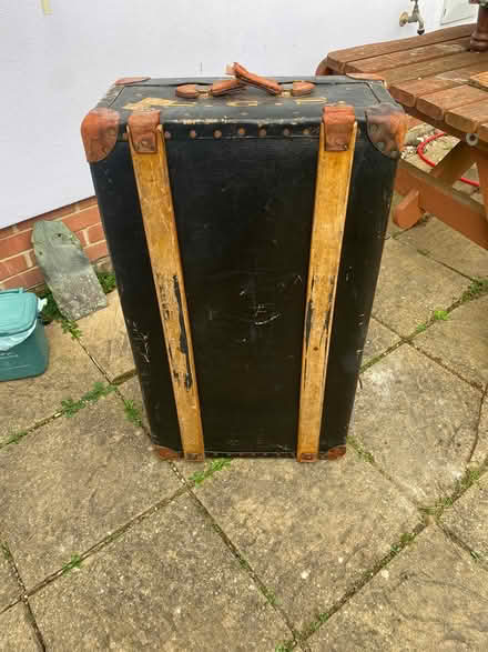 Photo of free Vintage steamer trunk (Tiptree, Essex CO5) #2