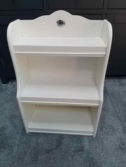 Photo of free Small white bookcase/shelf (Southwater) #1