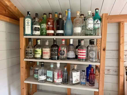 Photo of free A lifetime of unusual alcohol bottles (Dutton PR3) #1